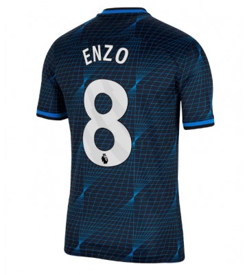 Chelsea Enzo Fernandez #8 Replica Away Stadium Shirt 2023-24 Short Sleeve